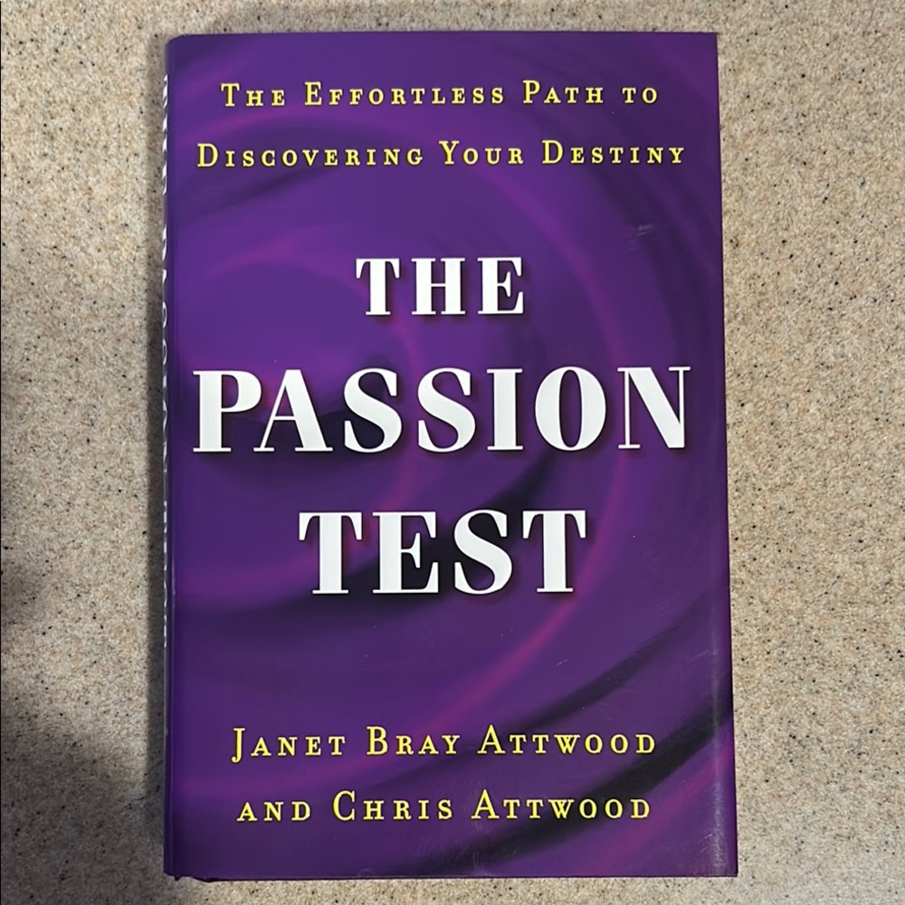 Book. The passion test.
